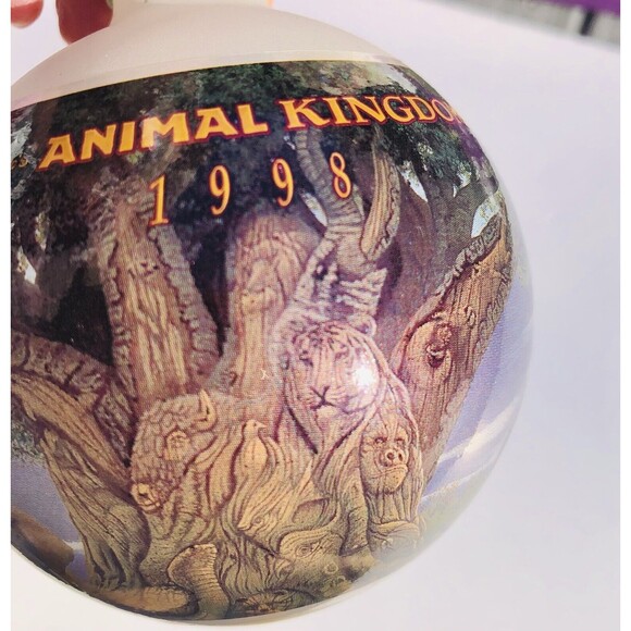 The Disney Store A Decade of Dreams Christmas Ornament Glass 3 Balls Vintage - Picture 8 of 11
